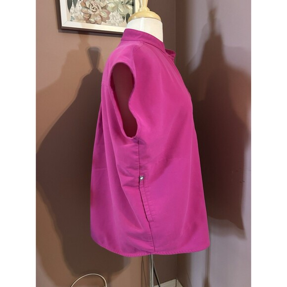 Figs Rafaela Scrub Top Womens Size Small Pink Raspberry Sorbet PO 2525 - Picture 4 of 8